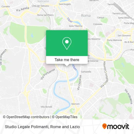 Studio Legale Polimanti map