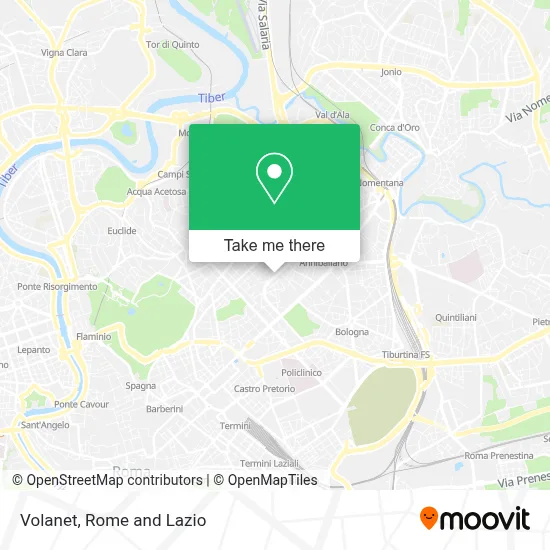 Volanet map