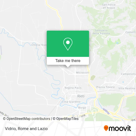 Vidrio map