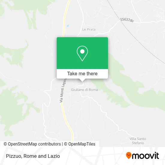 Pizzuo map