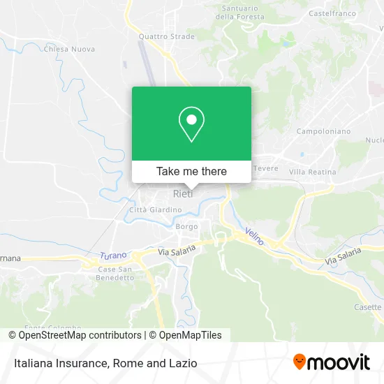 Italiana Insurance map