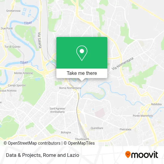 Data & Projects map