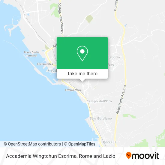 Accademia Wingtchun Escrima map