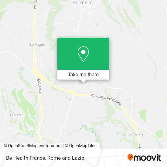 Be Health France map