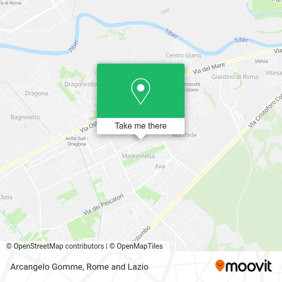 Arcangelo Gomme map