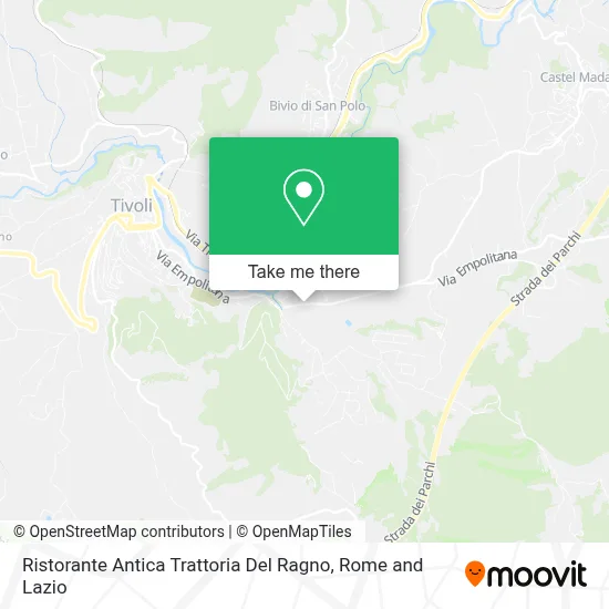 Ristorante Antica Trattoria Del Ragno map