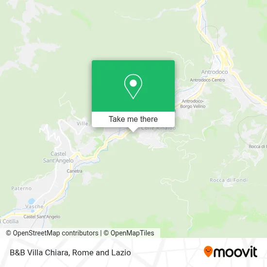 B&B Villa Chiara map