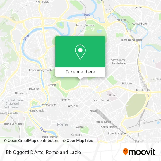 Bb Oggetti D'Arte map