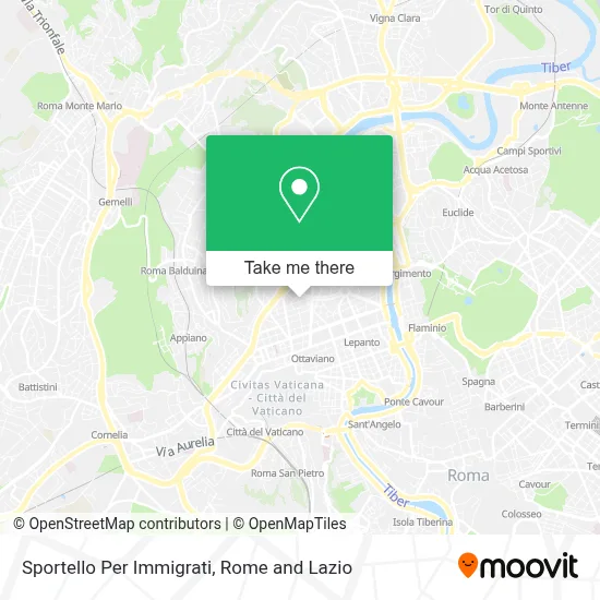 Sportello Per Immigrati map