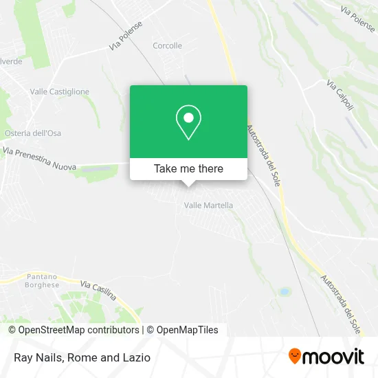 Ray Nails map