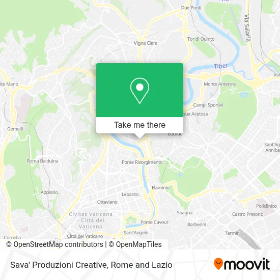 Sava' Produzioni Creative map