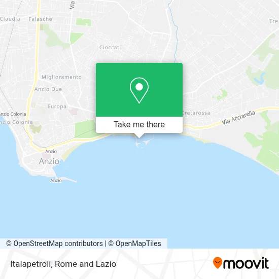 Italapetroli map