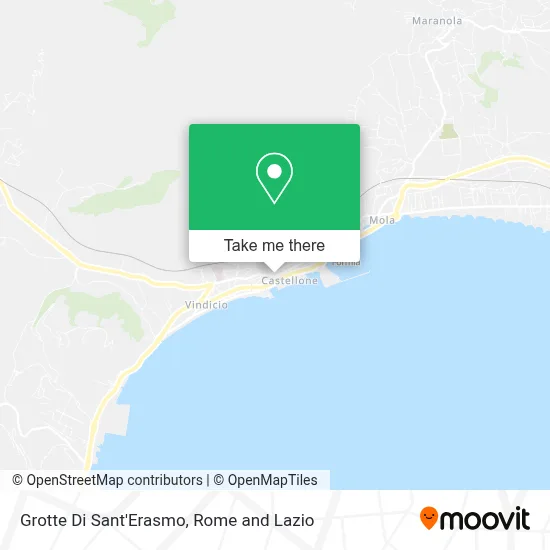 Grotte Di Sant'Erasmo map