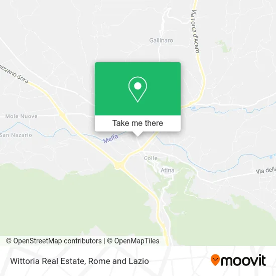 Wittoria Real Estate map
