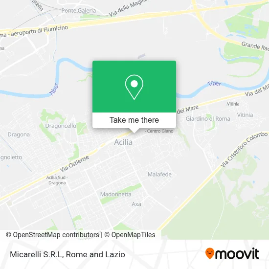 Micarelli S.R.L map