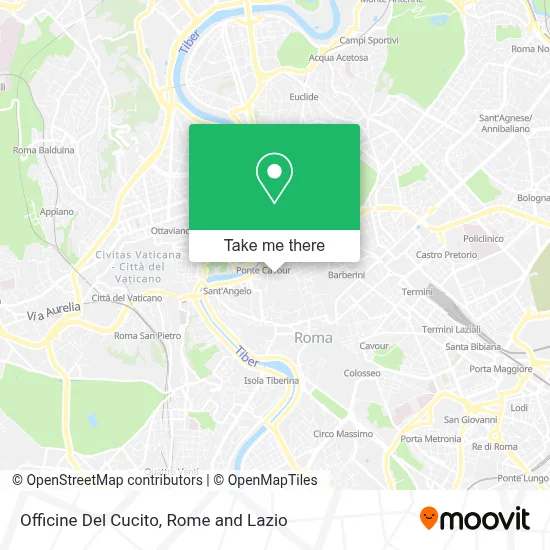 Officine Del Cucito map