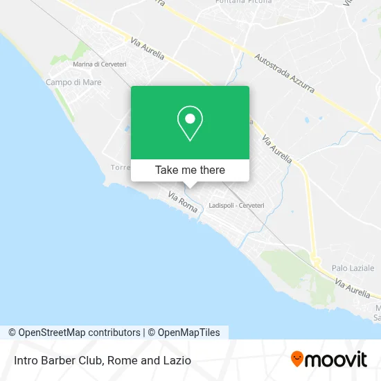 Intro Barber Club map