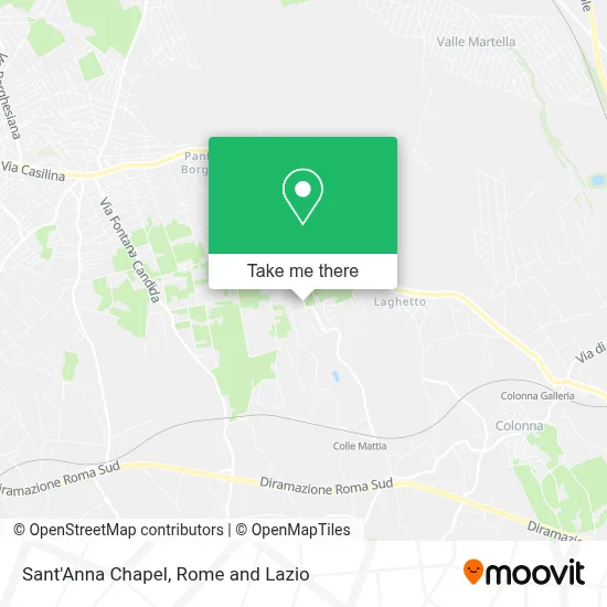 Sant'Anna Chapel map