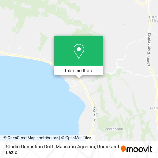 Studio Dentistico Dott. Massimo Agostini map