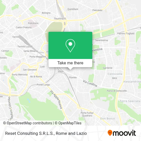 Reset Consulting S.R.L.S. map