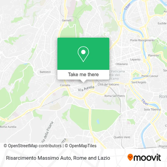 Risarcimento Massimo Auto map