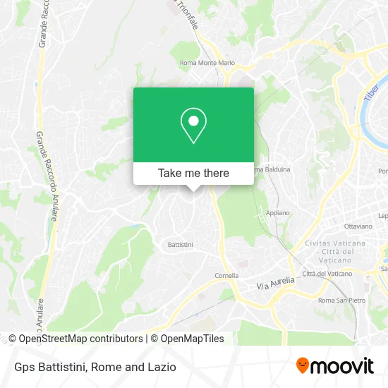 Gps Battistini map