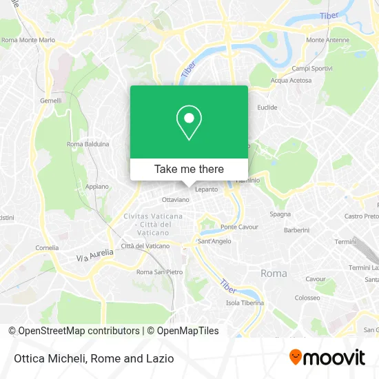 Ottica Micheli map