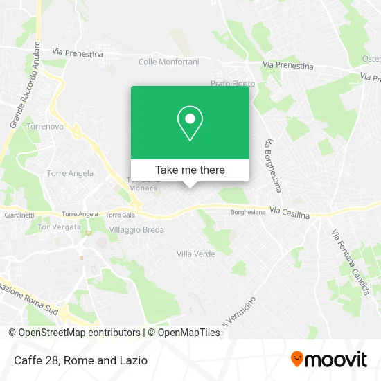Caffe 28 map