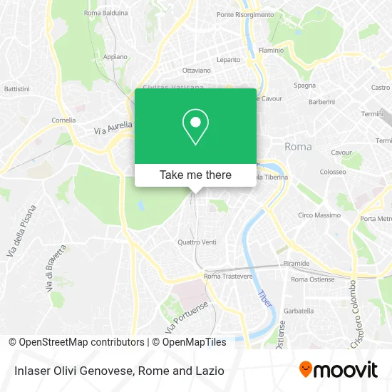 Inlaser Olivi Genovese map