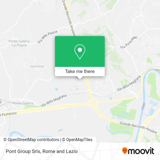 Pont Group Srls map