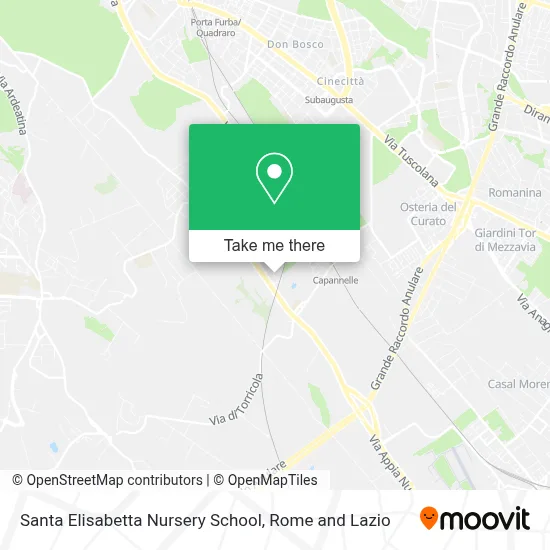 Santa Elisabetta Nursery School map