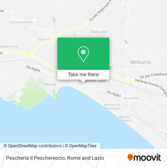 Pescheria Il Peschereccio map