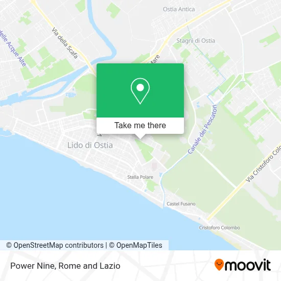 Power Nine map