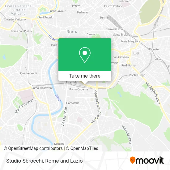 Studio Sbrocchi map