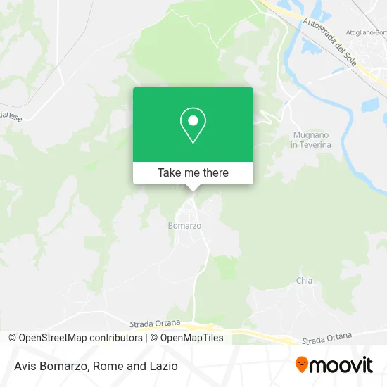 Avis Bomarzo map