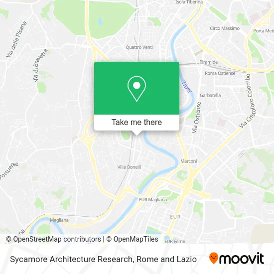 Sycamore Architecture Research map