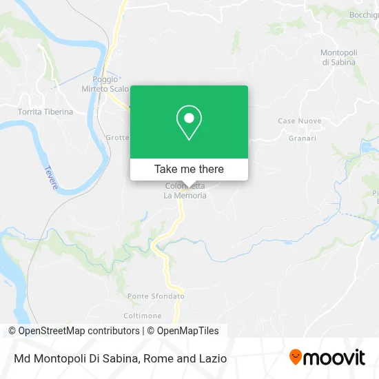 Md Montopoli Di Sabina map