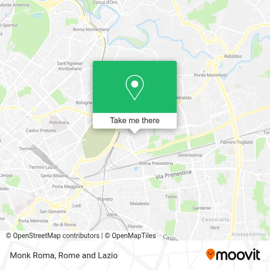 Monk Roma map