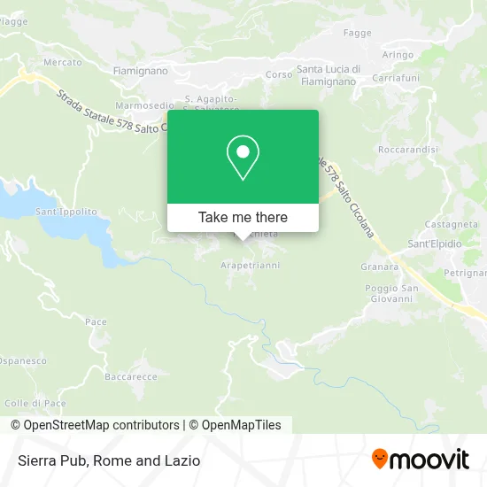 Sierra Pub map