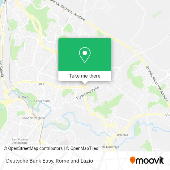 Deutsche Bank Easy map