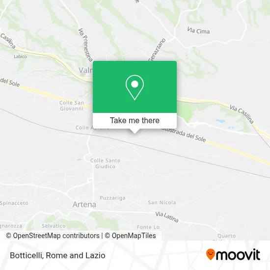 Botticelli map