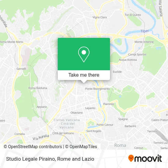 Studio Legale Piraino map