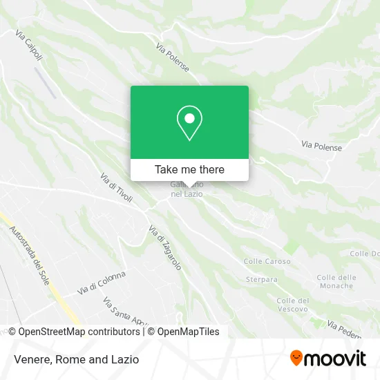 Venere map