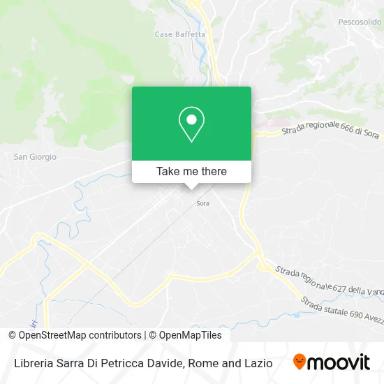 Libreria Sarra Di Petricca Davide map