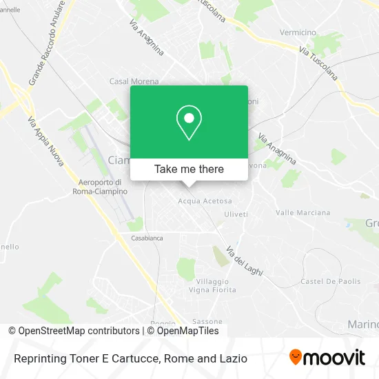 Reprinting Toner E Cartucce map