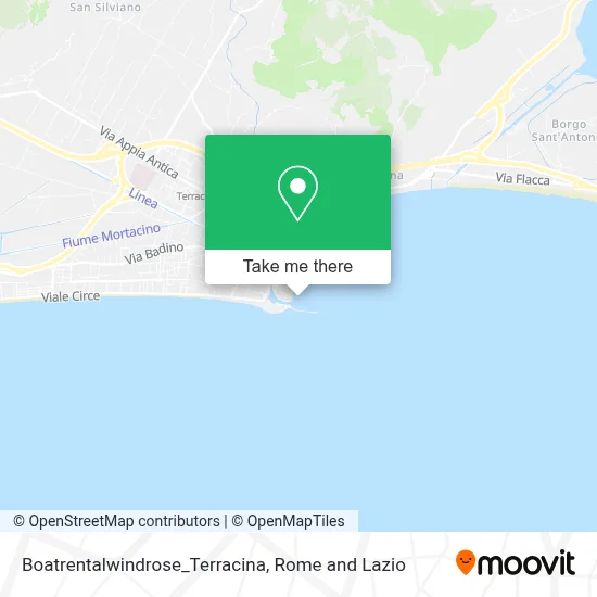 Boatrentalwindrose_Terracina map