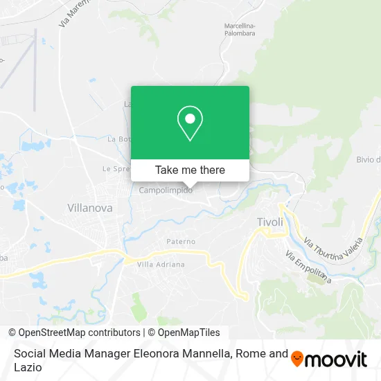 Social Media Manager Eleonora Mannella map