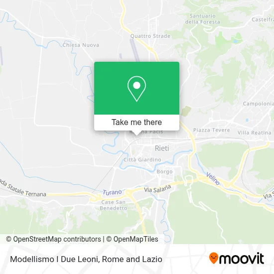 Modellismo I Due Leoni map