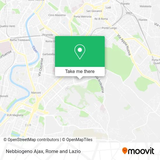 Nebbiogeno Ajax map