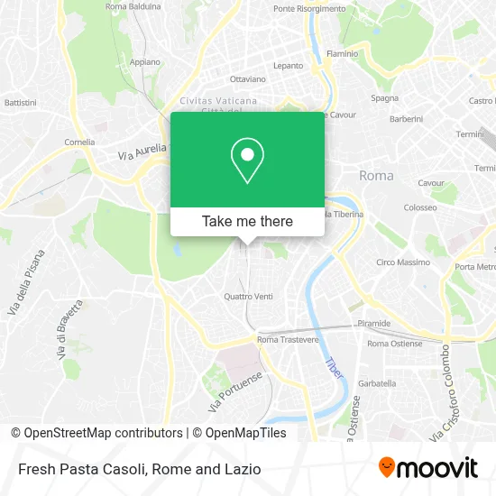 Fresh Pasta Casoli map